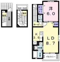 サンリット王禅の物件間取画像